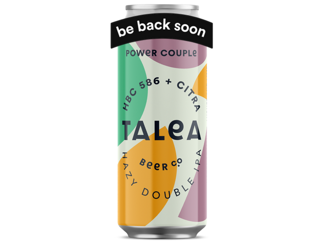 Power Couple: HBC 586 + Citra Hazy Double IPA Description