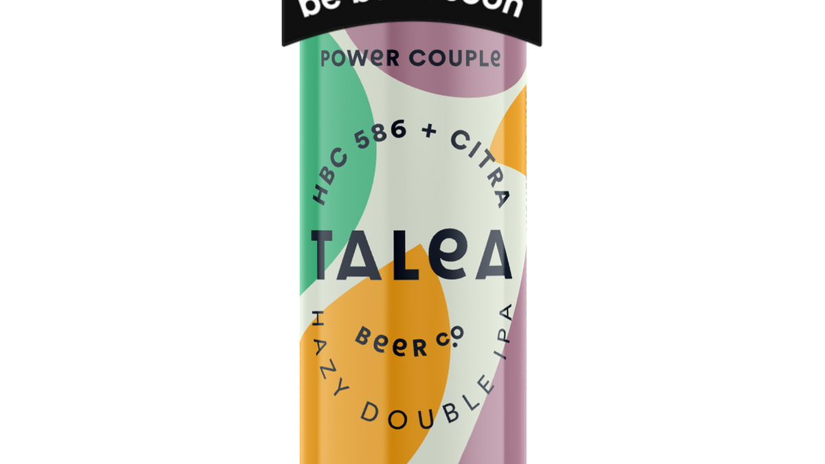 Power Couple: HBC 586 + Citra Hazy Double IPA Description
